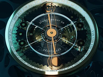 The chronograph 3d abstract animation cgi cinema4d modeling motiodesign motion graphics the chronograph watch