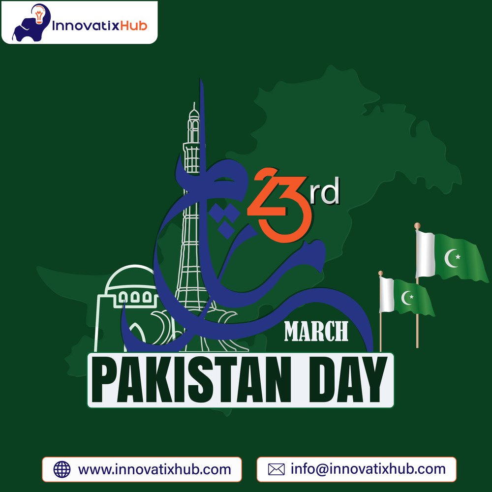 23 MARCH advertisingagency branding design illustration innovatixhub logo logodesign minimalist logo pakistan vector