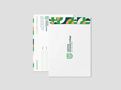 A4 & DL Custom Envelope Design a4 a4 envelope branding custom design dl envelope graphics design office stationary university