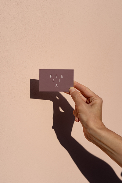 Feeria - Logo Concept Mockup branding graphic design logo