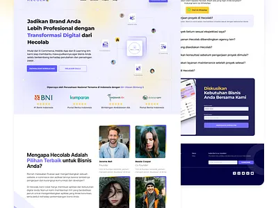 Website Redesign - Hecolab dailyui figma graphic design landing page ui ux website design website redesign