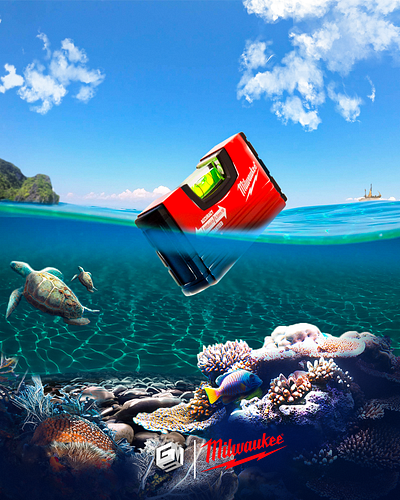 Under the Ocean branding graphic design