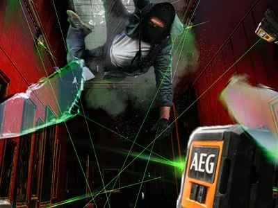 Thief branding graphic design