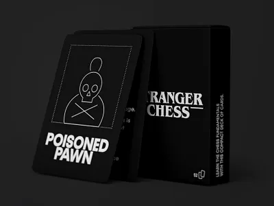 StrangerChess Fundamentals card deck chess howto icons instructional learning tactics