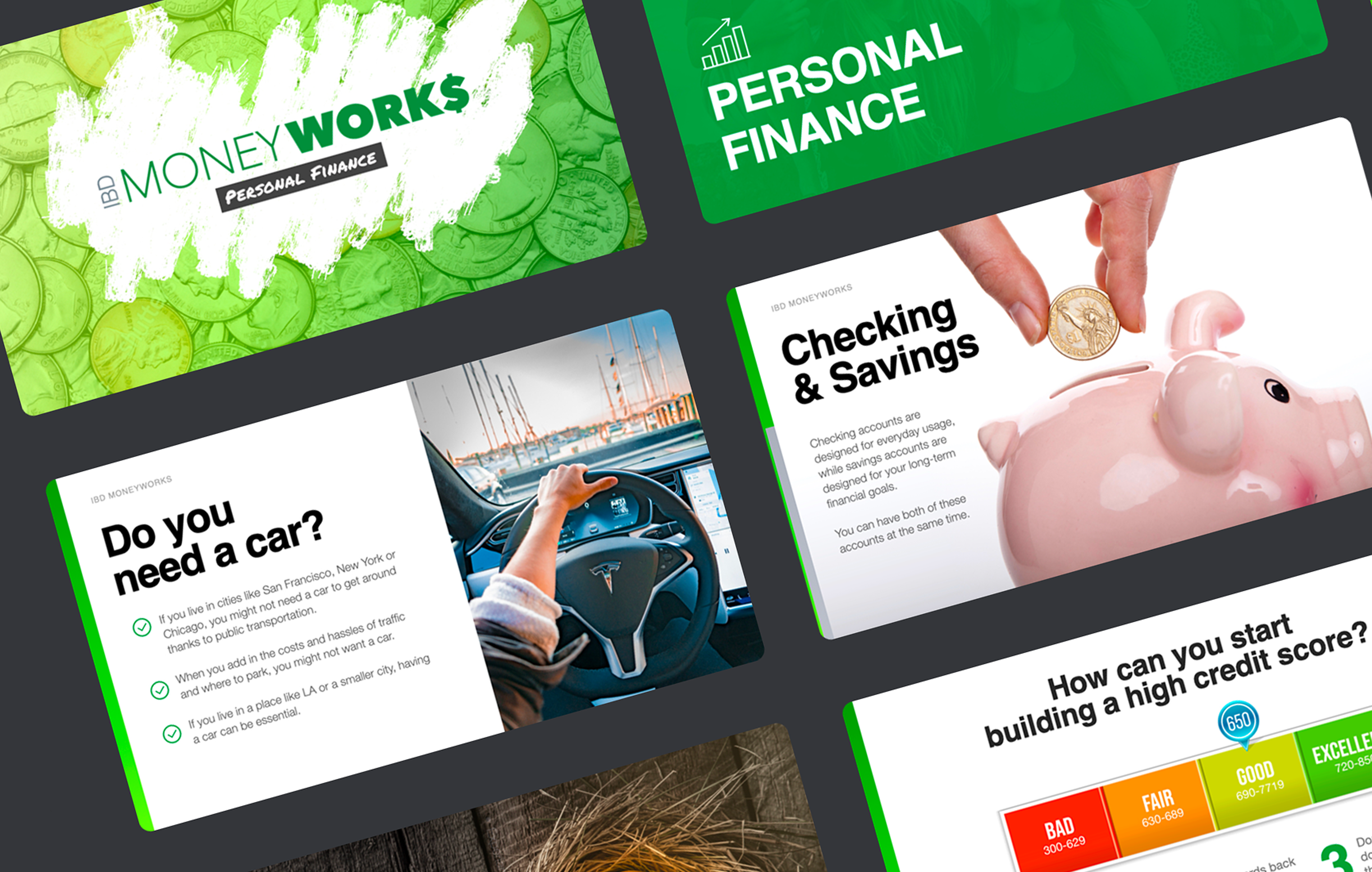 Deck Design - Fintech branding creative design education financial literacy google slides graphic design keynote personal finance pitch deck powerpoint presentation