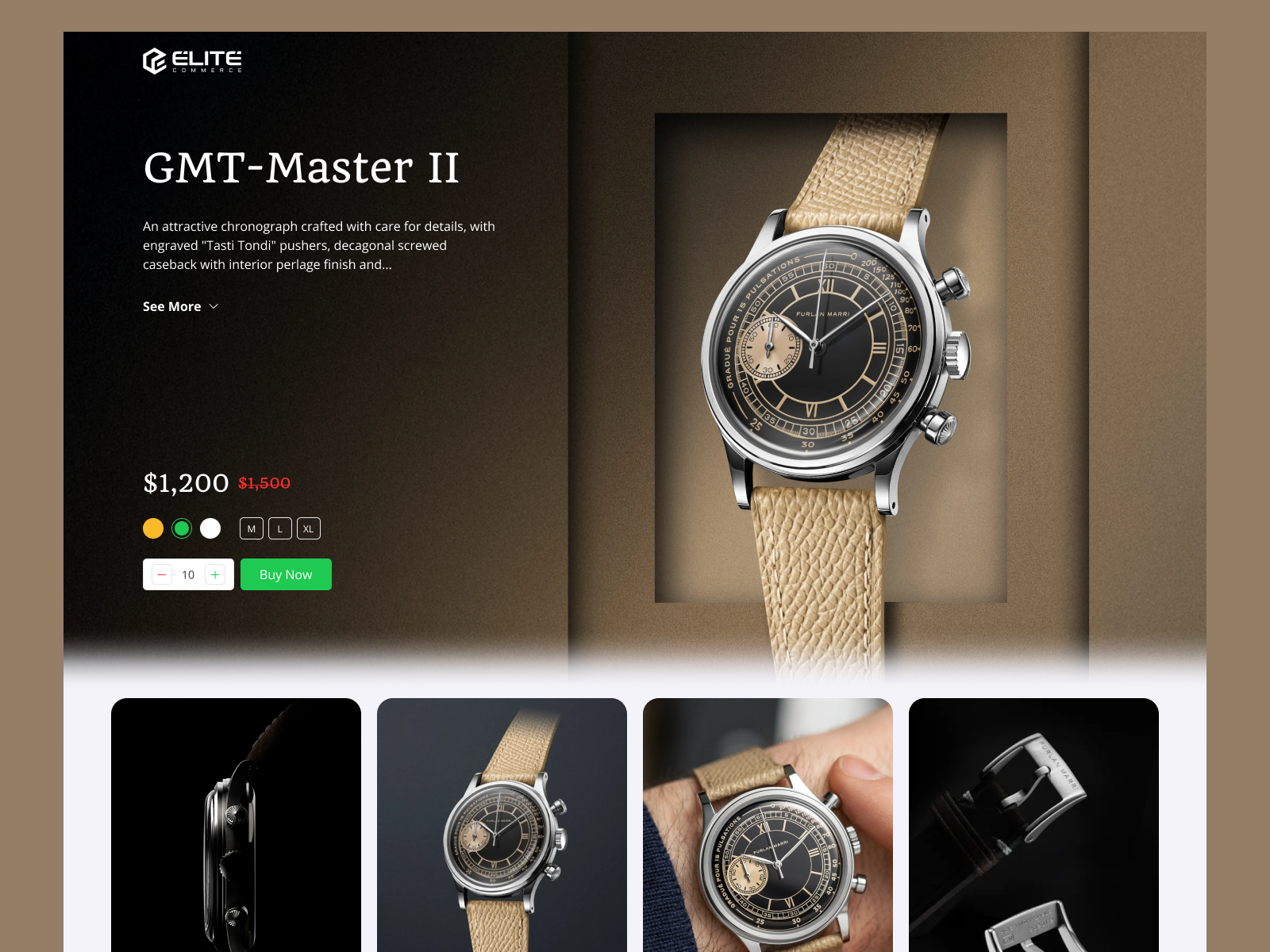 Example of Ecommerce Website Design + Development
