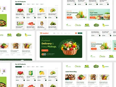 Grocery Shopping & Delivery Website app applaction delivery delivery services design ecommerce food food delivery grocery app grocery website minimal mobaile online grocery order pickup shopping store web website wedesign