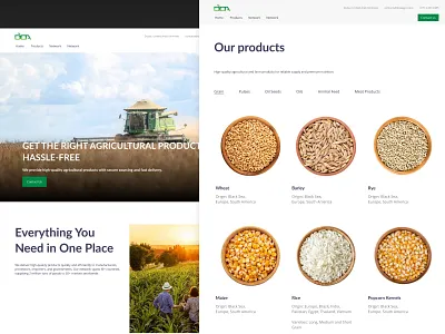 DOARGO agro web design web site