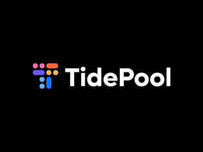 Logo design for IP owners funding platform branding collaboration community dots finance fintech friendly funding funds help letter logo monogram pool support t tide together tt