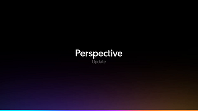 Perspective 3.0 Update — quick overview designer editor funnels lead gen mobile motion graphics online marketing perspective product design software ui ux