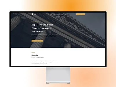 Elegant Law Firm Website Design – Canada Legal design elementor web design website wordpress