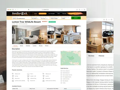 Hotel Detail Page –Book with Ease accommodation detail page booking experience booking platform ui clean ux layout dribbble ui concept hospitality website hotel booking app hotel detail page hotel rooms rates modern hotel ui stay page design travel app ui travel booking ui travel design inspiration travel ux design