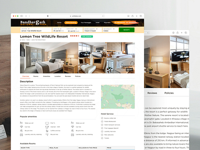 Hotel Detail Page –Book with Ease accommodation detail page booking experience booking platform ui clean ux layout dribbble ui concept hospitality website hotel booking app hotel detail page hotel rooms rates modern hotel ui stay page design travel app ui travel booking ui travel design inspiration travel ux design