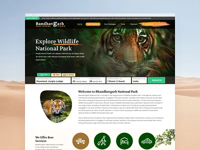 Wildlife Travel – Discover Nature 5 adventure tourism ui dribbble ui showcase eco experience ui eco travel website explore the wild forest retreat booking minimal nature travel app nature tour ux nature travel app safari tour design sustainable travel design travel booking platform travel inspiration design wildlife adventure concept wildlife travel ui