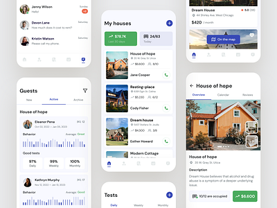 Sober Living House app app book calendar chat doctor filters guest health healthcare house life medical medicine mobile rehab rent review sober test wellness