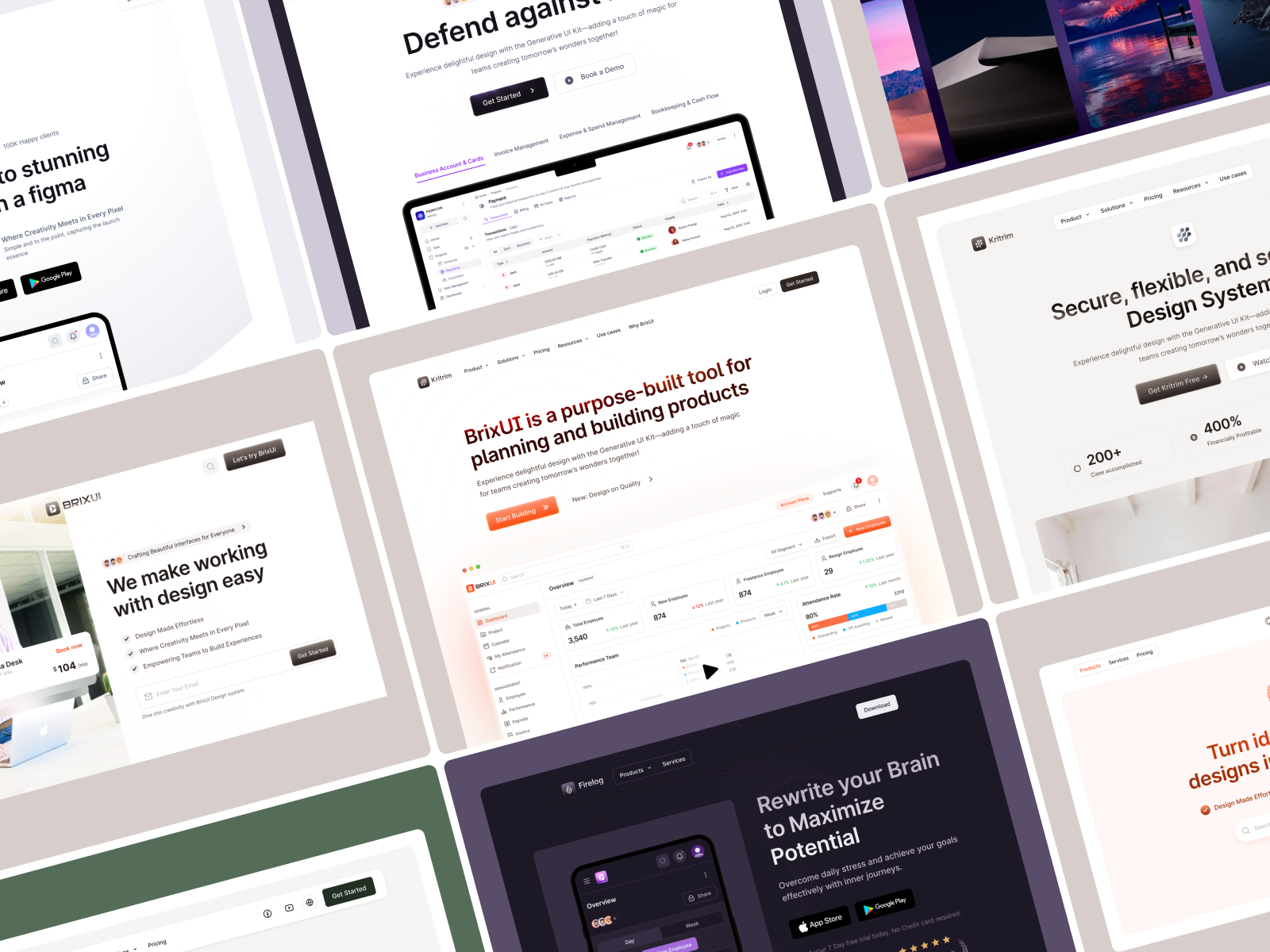 Hero sections for Landing Page hero hero sections landing page websites