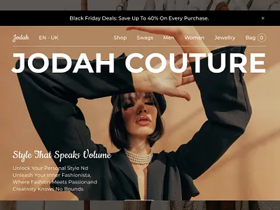 Shopping website 3d ui