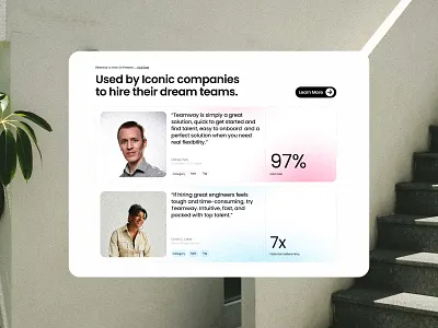 2 Rows Testimonials Sections - Web Redesign elementor figma landing page ui ui ux ux web design web development web ui web ui ux website design website development website redesign wordpress