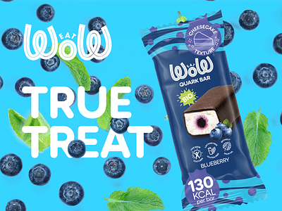 Blueberry Quark Bar bio blueberry cheesecake dairy label lactose free live kefir no palm organic packaging design quark bar snack