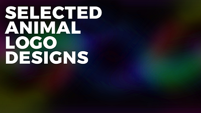Selected Animal Logo Designs app brand identity branding design graphic design illustration logo typography ui ux vector visual identity