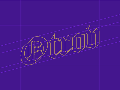 Otrov Can aluminium can beverage blackletter calligraphity drink frectur goth gothic gothic font medieval