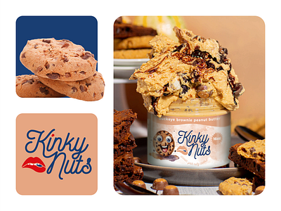 Peanut Butter Jar chocolate cookies dessert jar jar label label design packaging design peanut peanut butter