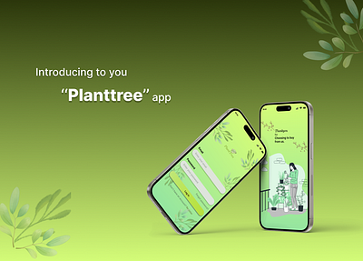 Plantree app mobile app ui ui ux