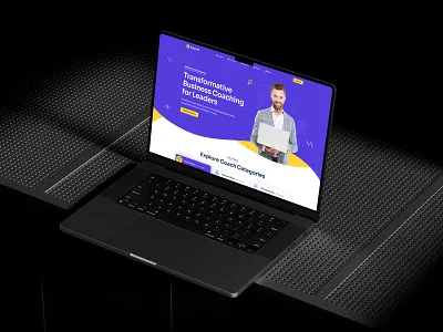 Education Website UI Template branding courses design designer education elararning landingpages learning module online onlineeducation product school study teacher ui university ux website