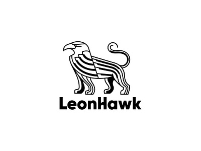LeonHawk Logo Design 3d animation branding design graphic graphic design logo symbol ui uı