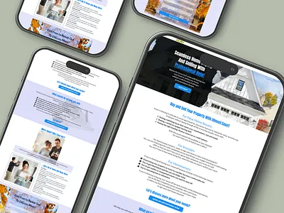 Real-estate landing page buyers canva conversion design formpage gohighlevel homeowners homeseller investors landing page real estate real estate landingpage realestatebuilders showit ui uiux ux website