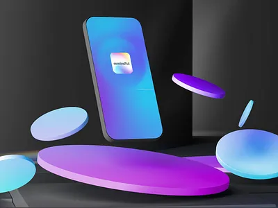 Remindful – A Multisensory UX Experience 3d animation application branding casevideo graphic design human centered logo medical motion graphics multisensory ui ux