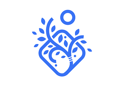 Care Clinic Logo active life aged care care clinic disability eldery healthcare hospital logo medical recovery seniors sunrise theraphy tree