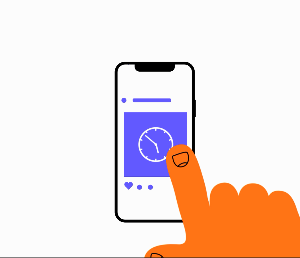 Hand scrolling 2d after effects animation branding graphic design illustration motion graphics ui