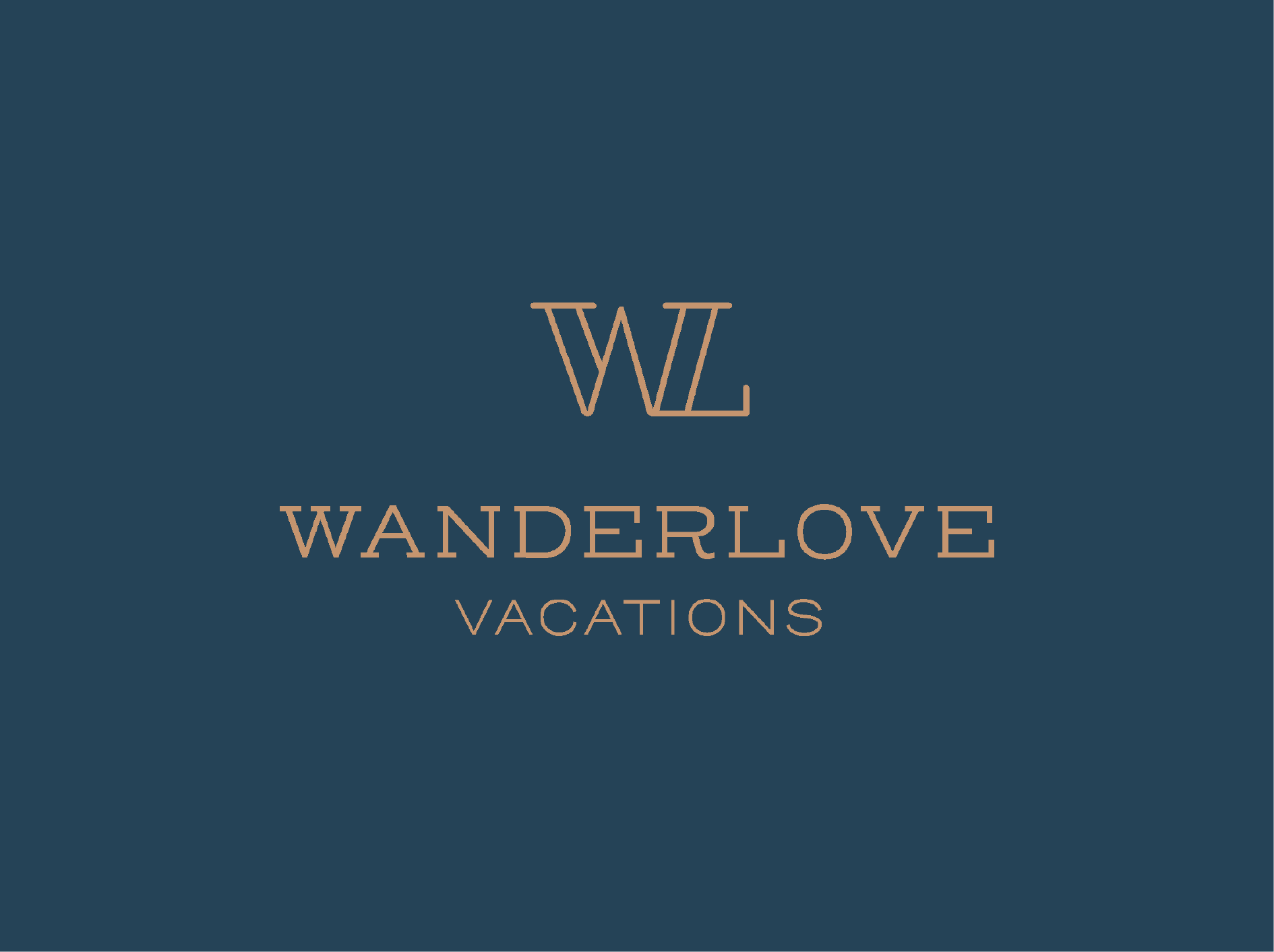 Wanderlove Vacations Branding branding design digital flat flat design graphic design illustration logo logotype monogram moodboard simple travel typography ui
