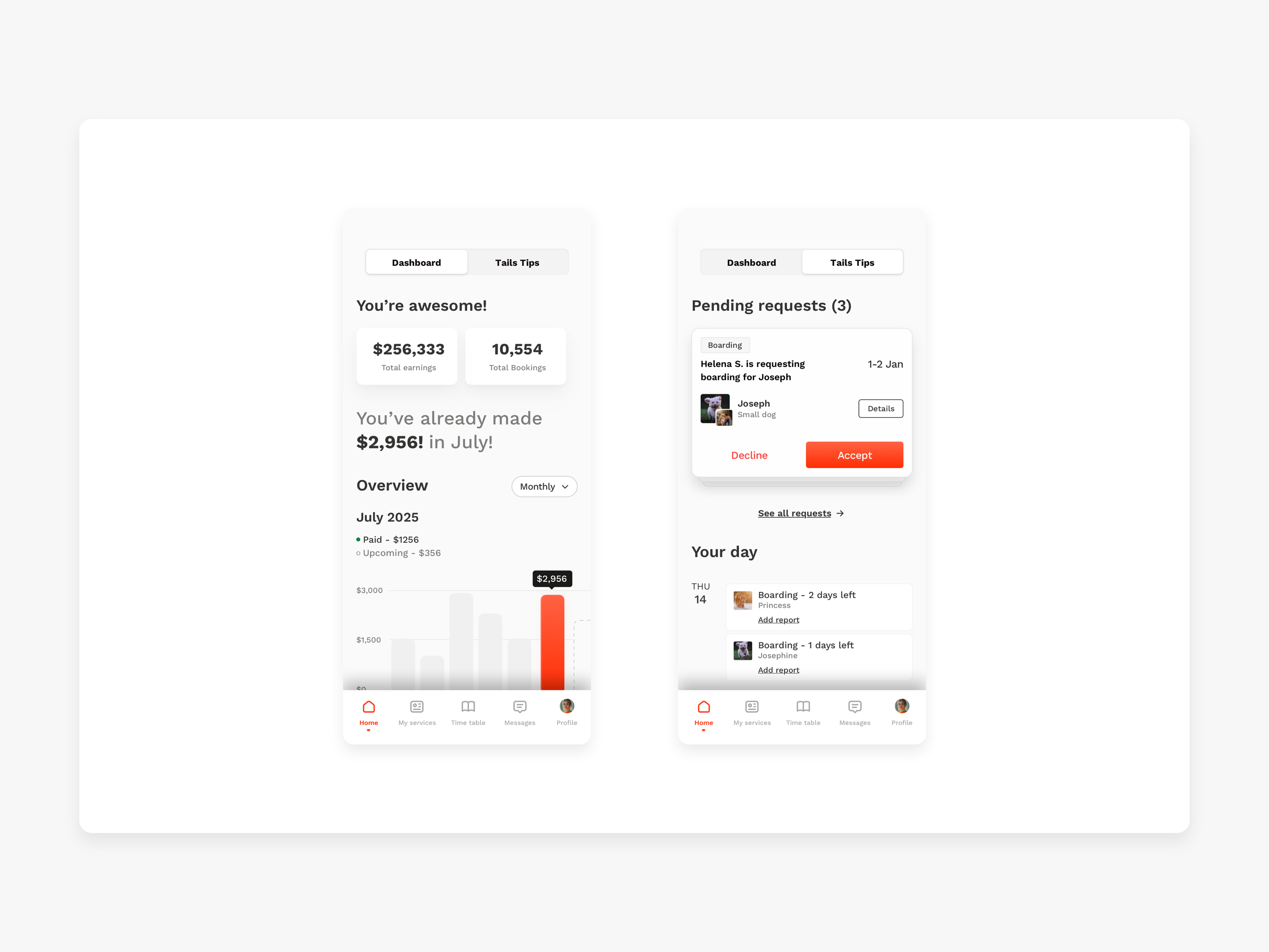 Example of Mobile App Design
