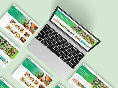 Celery - Web Design design food graphic design ui ux web design