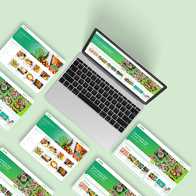 Celery - Web Design design food graphic design ui ux web design