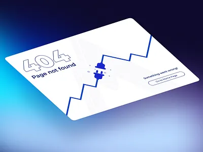 Error 404 Page in Crypto Website creative web design website