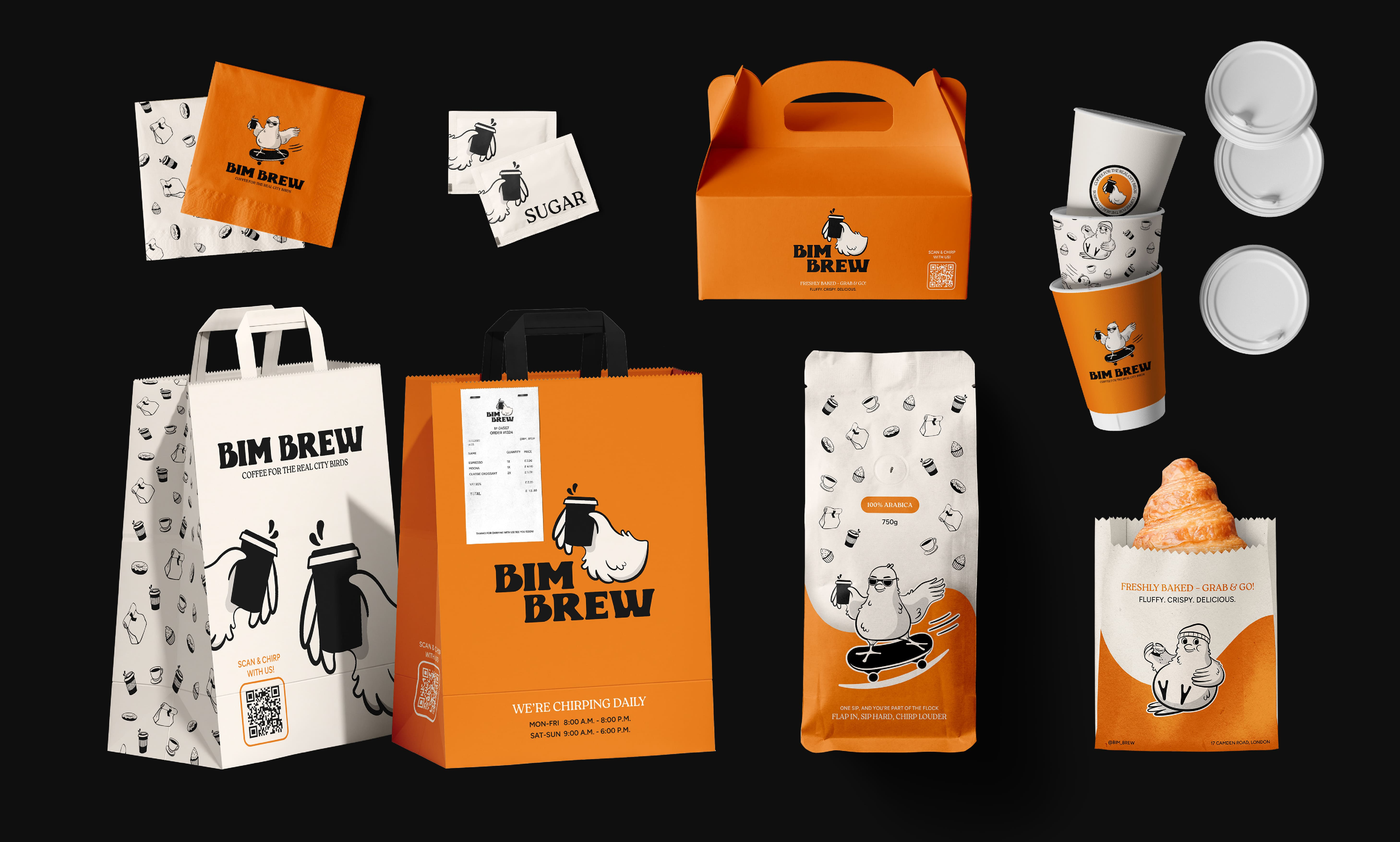 Example of Brand Identity With Illustrations/Mascot