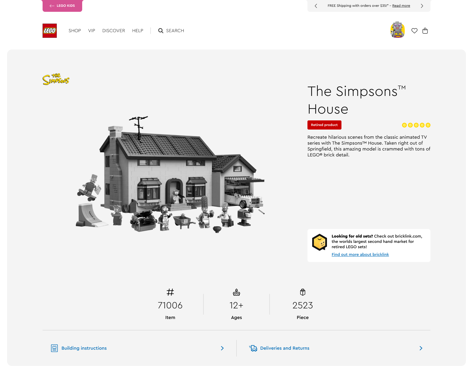 LEGO.com | Hero section reimagined Image 8