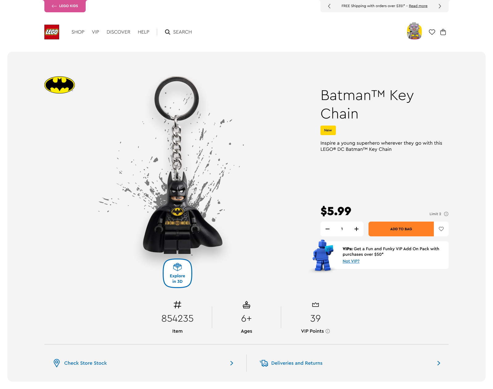 LEGO.com | Hero section reimagined Image 3