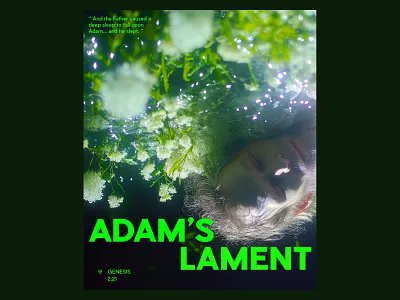 Adam's Lament bold design gnostic layout midjourney type typo typography