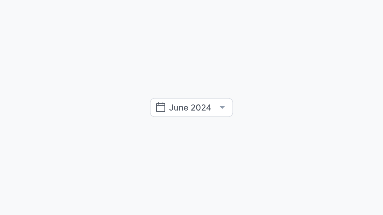 Calendar component interaction component crypto app interaction design interface interaction interface interaction design motion saas ui ui component ui design web ui