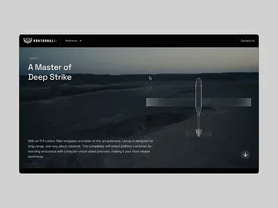 Drone AI Website ai clean dark drone framer framer development landing page landingpage ui uiux web design website website ai website design