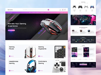 Gearnix - Gaming Gear WooCommerce WordPress Theme computer shop ecommerce elementor game console game devices game ecommerce game shop gaming gaming gears shopify shopify theme tailwind css ui uix web design web development website design woocommerce woocommerce theme wordpress wordpress theme