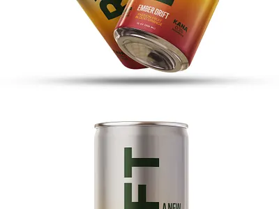 DR!FT – A New Kind of Calm | Kava Beverage Design design inspiration