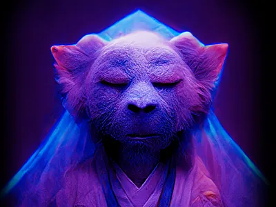 Zen Character design graphic design