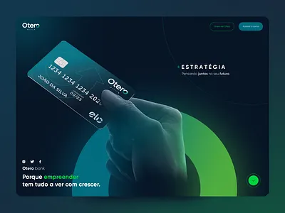 Otero Bank bank interface product design ui ux