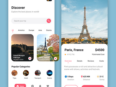 Travel App - UIDesignz