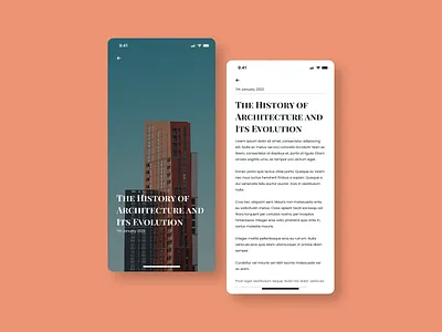 Daily UI :: 094 - News app branding daily ui daily ui 094 daily ui 94 dailyui dailyui 094 dailyui 94 dailyui094 dailyui94 design minimal news news app ui ux web